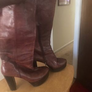 Nine West platform boots